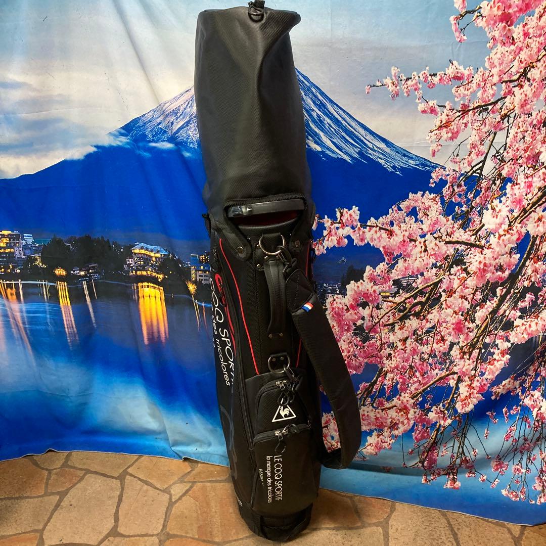 寶BU-1096 LE COQ SPORTIF キャディバッグ ブラック