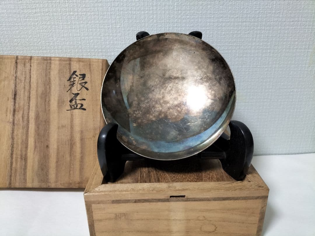 純銀　銀杯　銀盃　酒器