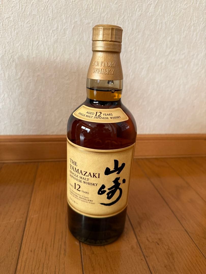 山崎 12年 シングルモルトウイスキー 新品未開封