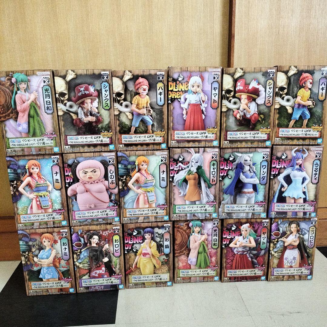 新品未開封品７５体 ワンピース ワノ国フィギュア dxf コンプリート グラメン