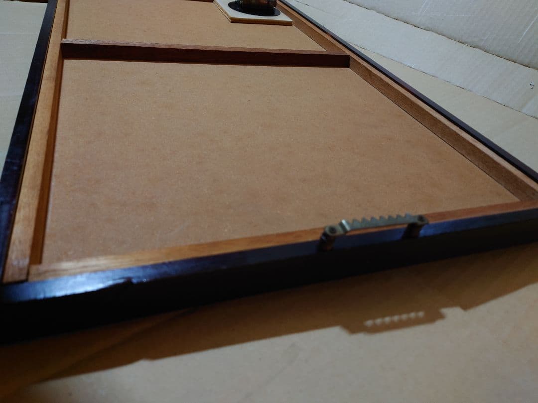 ヤマハ　250　DT1 木製パネルポスター時計付き　希少　レトロ　当時物！