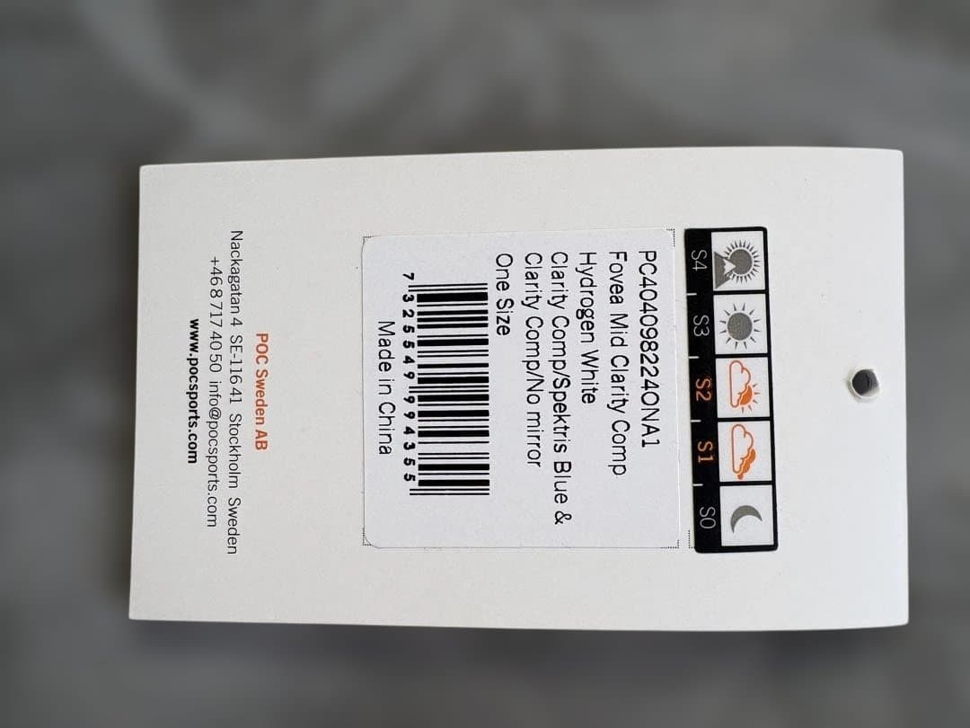 POC ゴーグル Fovea 替えレンズ　(新品)