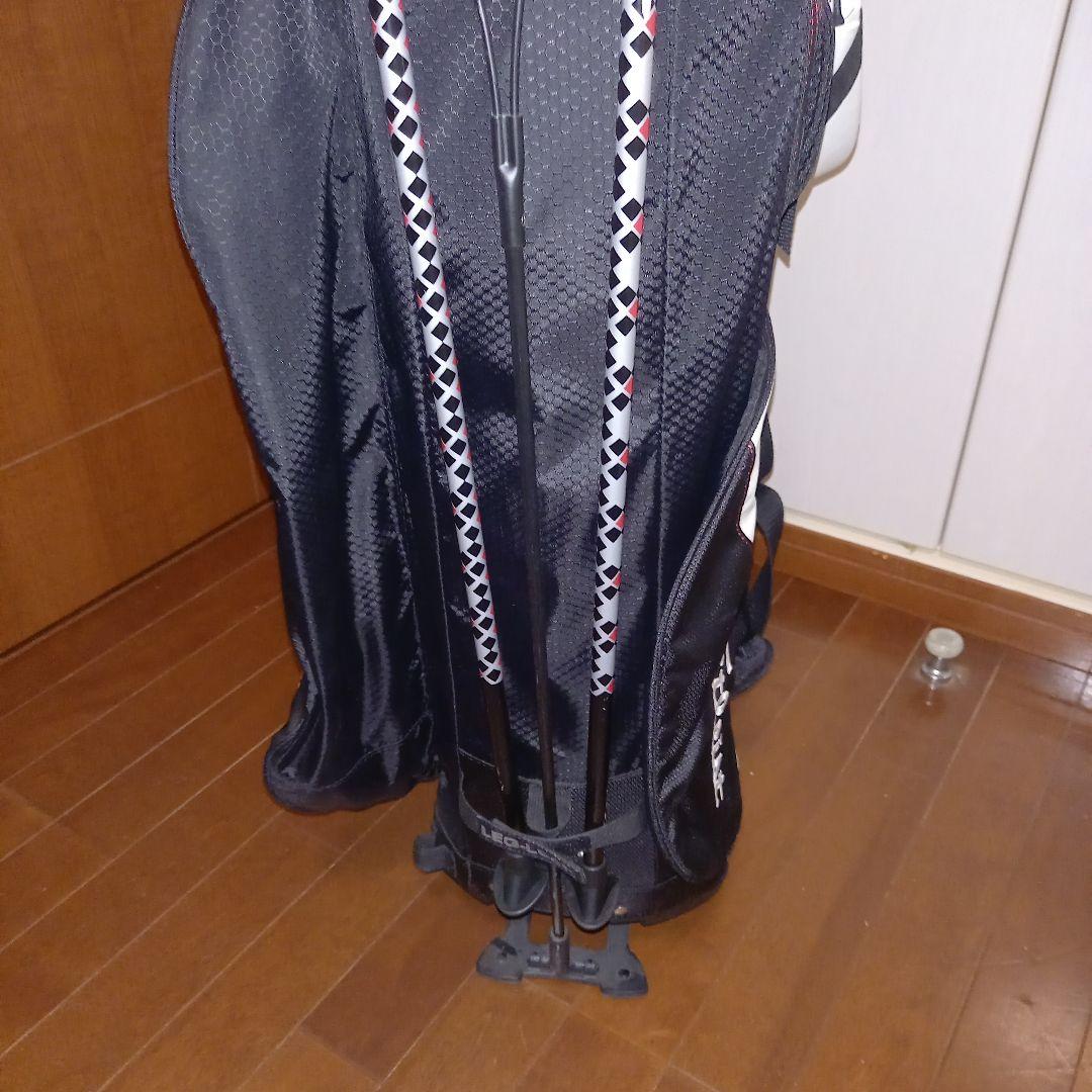 Titleist スタンドゴルフバッグ ブラック/ホワイト/レッド