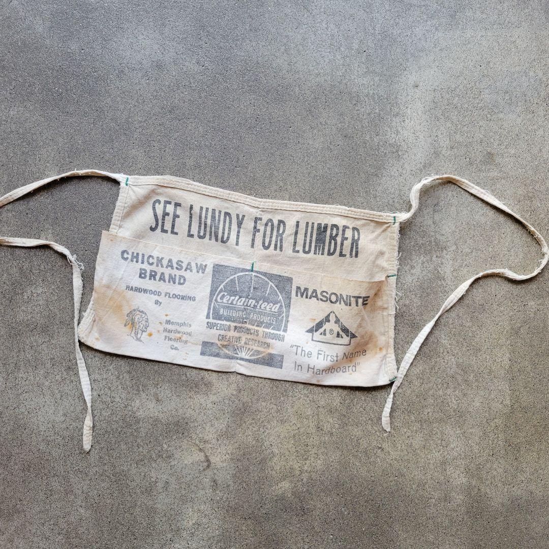 40's～vintageworkapronサコッシュUSA古着