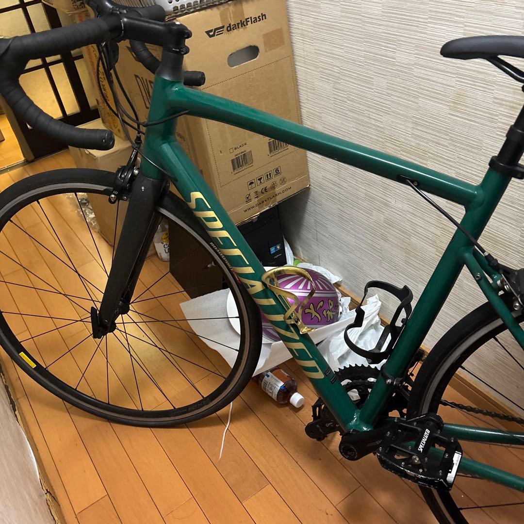specialized 緑　ロードバイク　引き取り限定　富山
