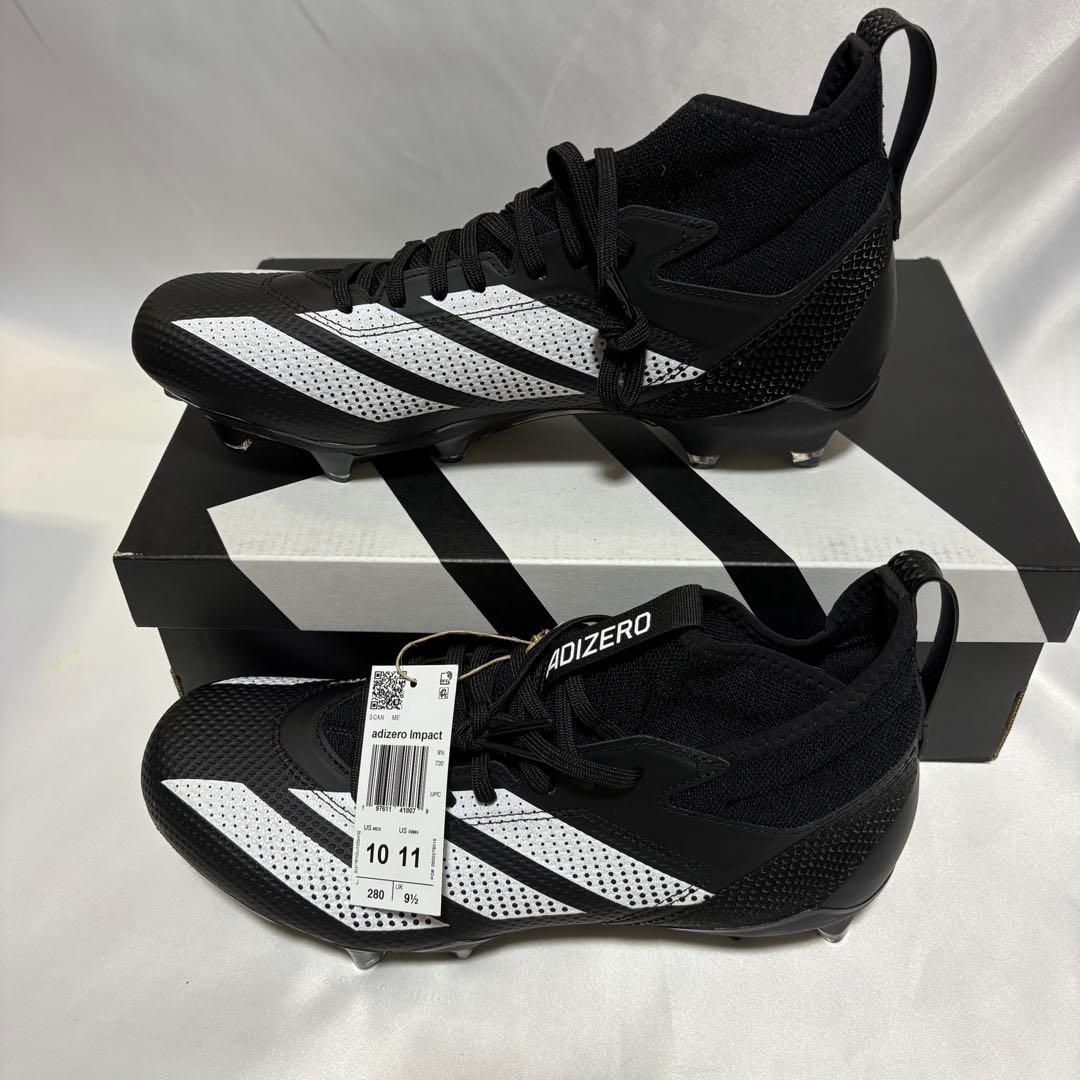 Adizero Impact Cleats　BLK/WHT　28.0㎝　L