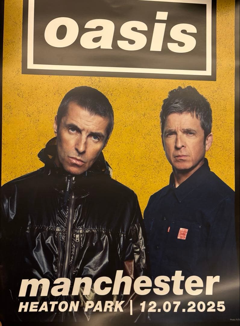 oasis公式限定ポスター7/12