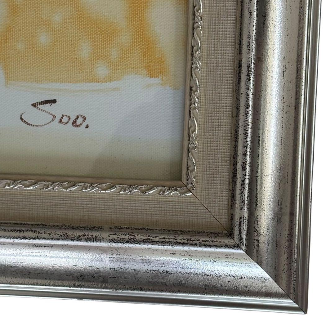 絵画　油絵　黄色いばら　（SOO）　【肉筆】【油絵】【花】