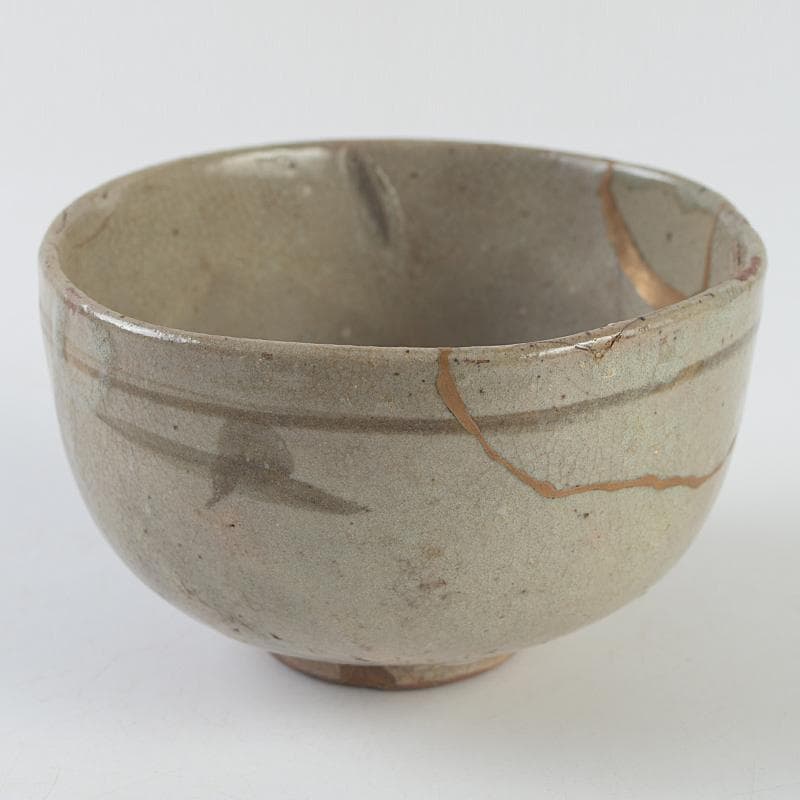 桃山時代　古唐津　木原窯　木原茶碗　時代箱付　M　R9111