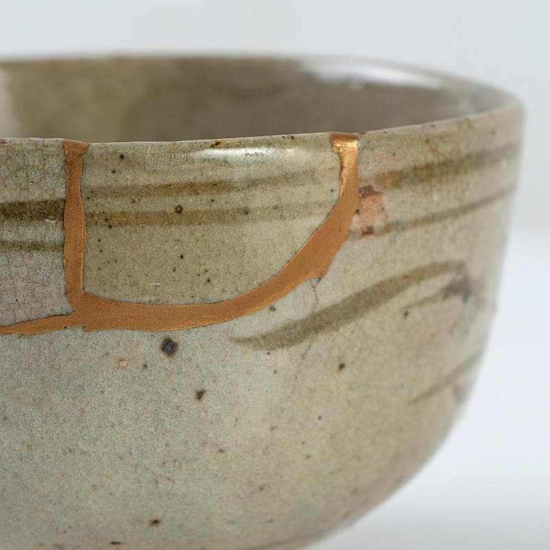 桃山時代　古唐津　木原窯　木原茶碗　時代箱付　M　R9111