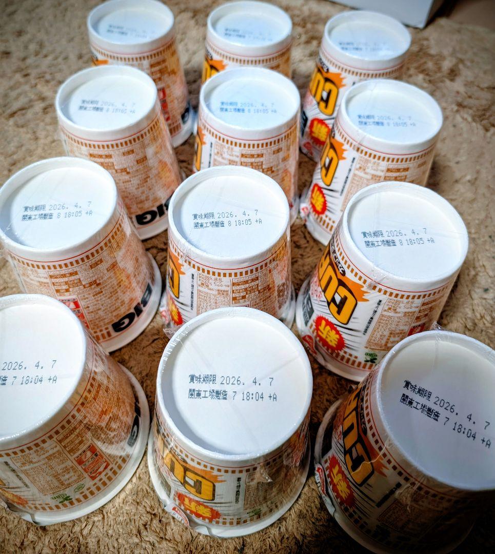 【専用】大人気　カップヌードルBIG 画像内のトムヤムクンはなし