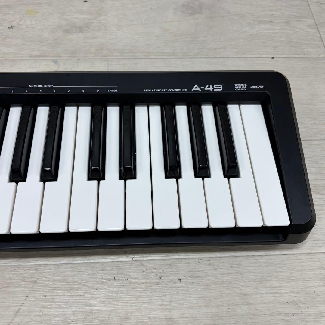 Roland ローランド 49鍵盤 USB MIDIキーボード A-49 ⑦