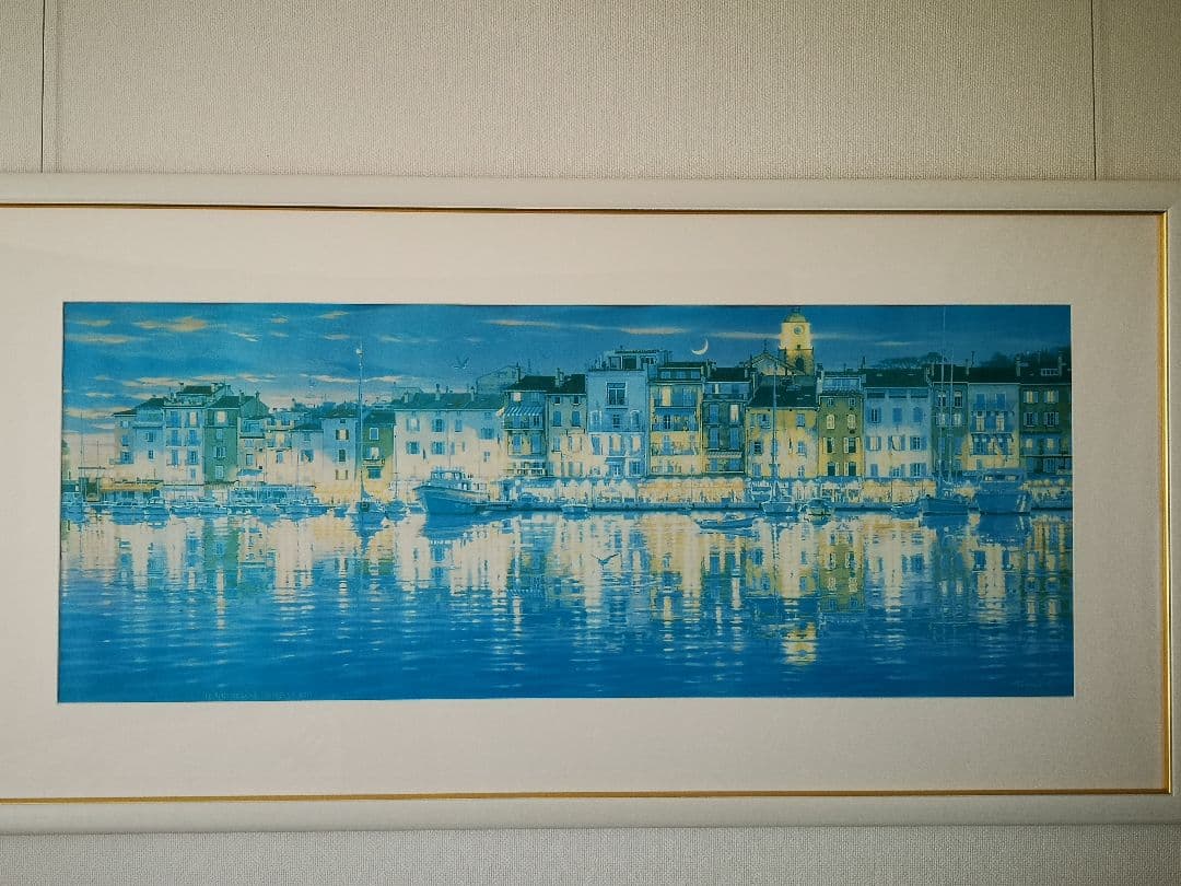 笹倉鉄平「サントロペ」アートポスター