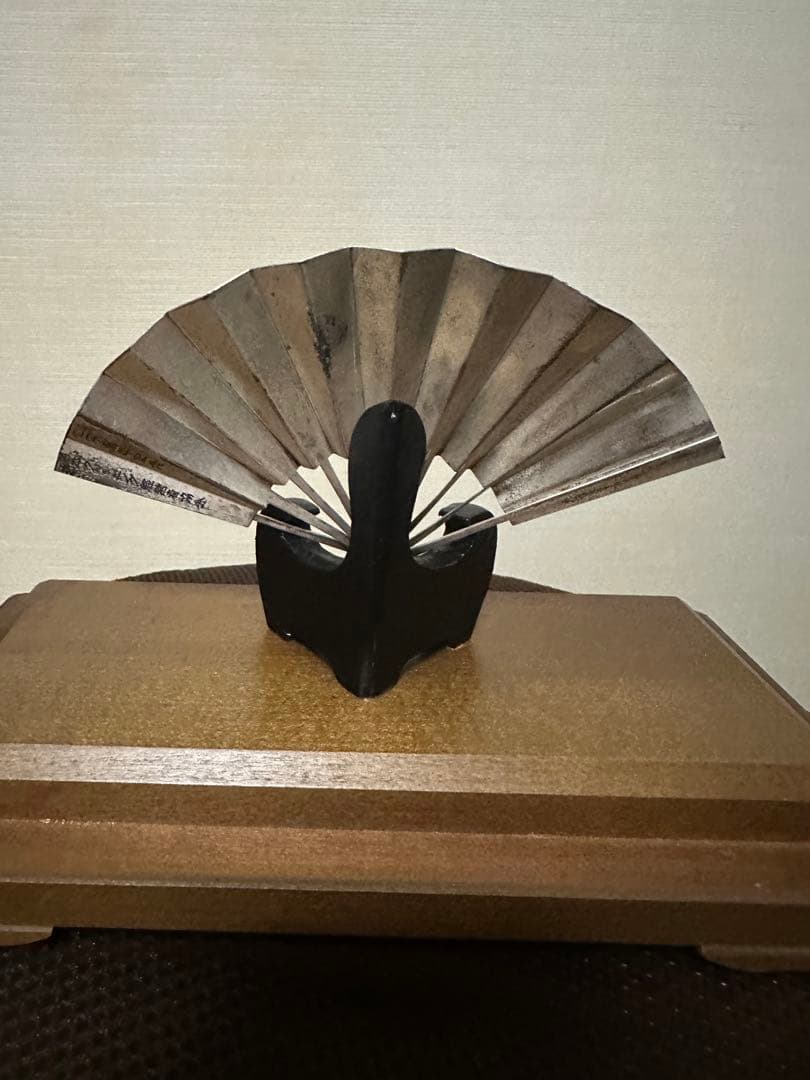 純銀製 扇子