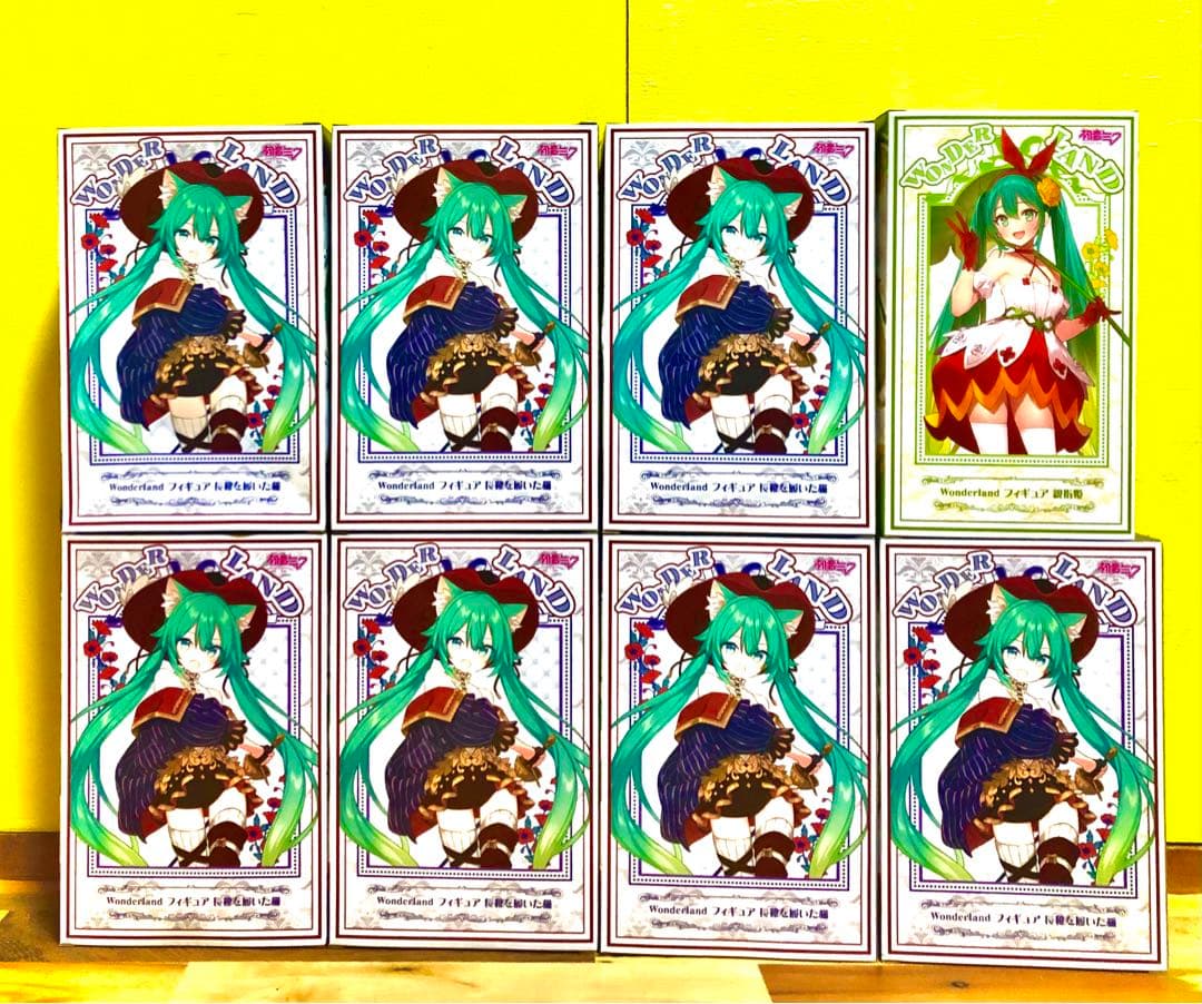 初音ミク　長靴をはいた猫　長靴を履いた猫　フィギュア　新品　未開封