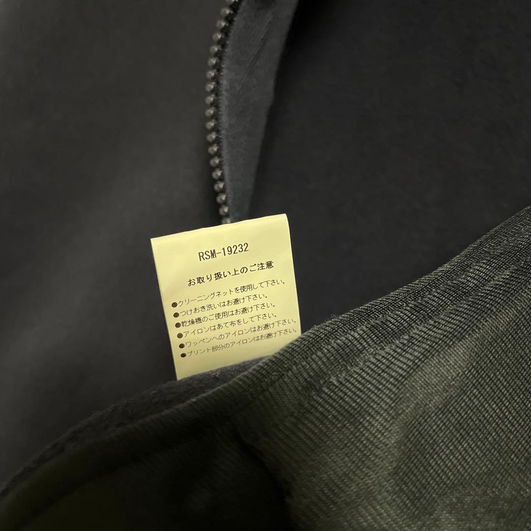 ラフアンドスウェルジップアップパーカーMサイズブラック美品です。