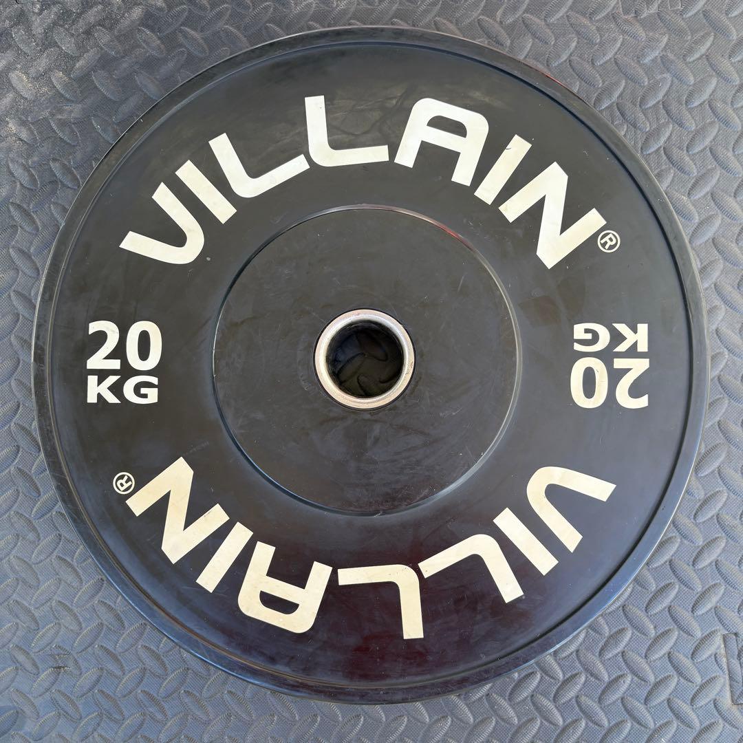 バンパープレートセット VILLAIN 5kg〜25kg 合計150kg