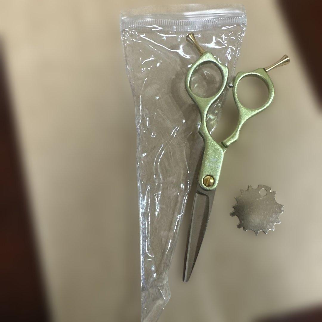 トリミング シザー ビアーズ ギザ刃ストレート コームセット 5インチ