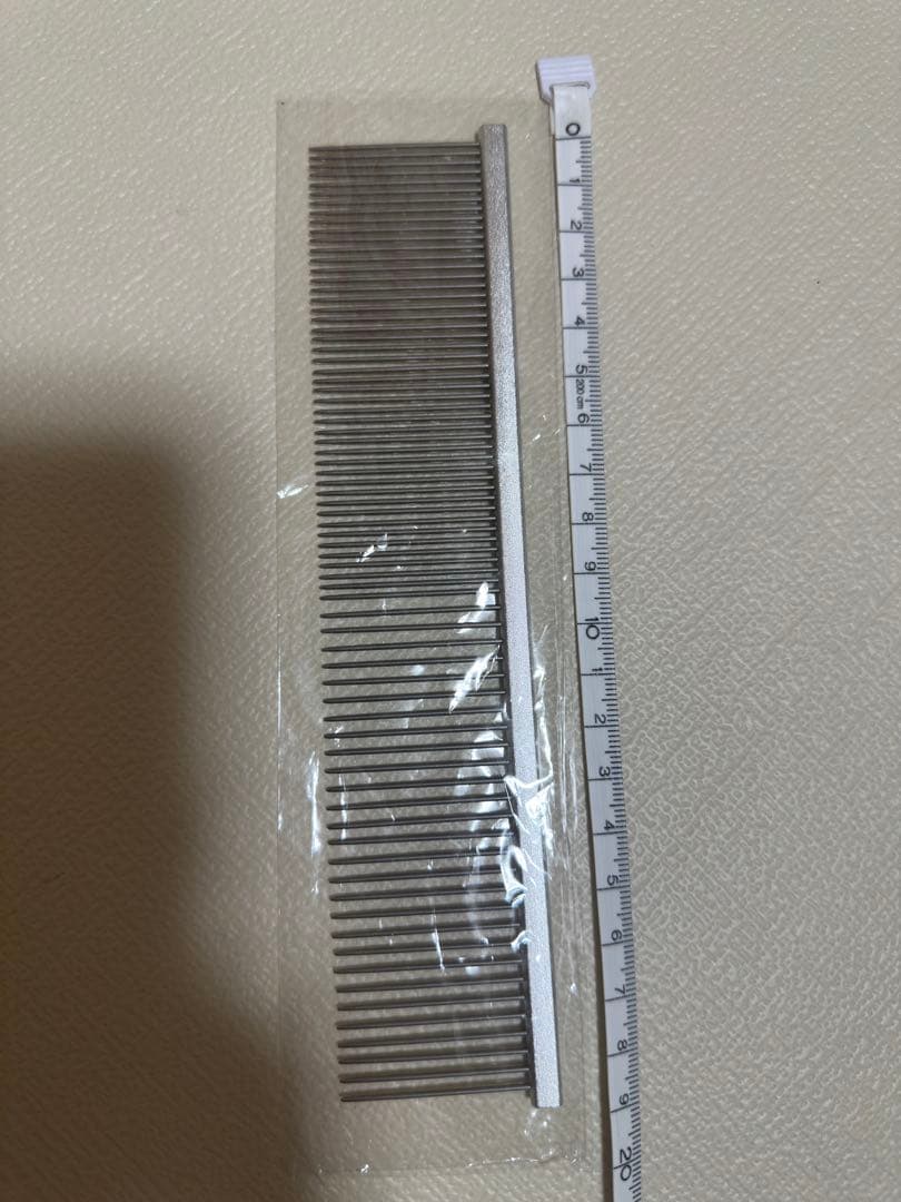 トリミング シザー ビアーズ ギザ刃ストレート コームセット 5インチ