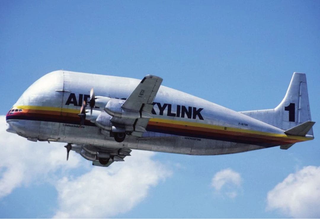 スーパーグッピー Aviationtag 朱色