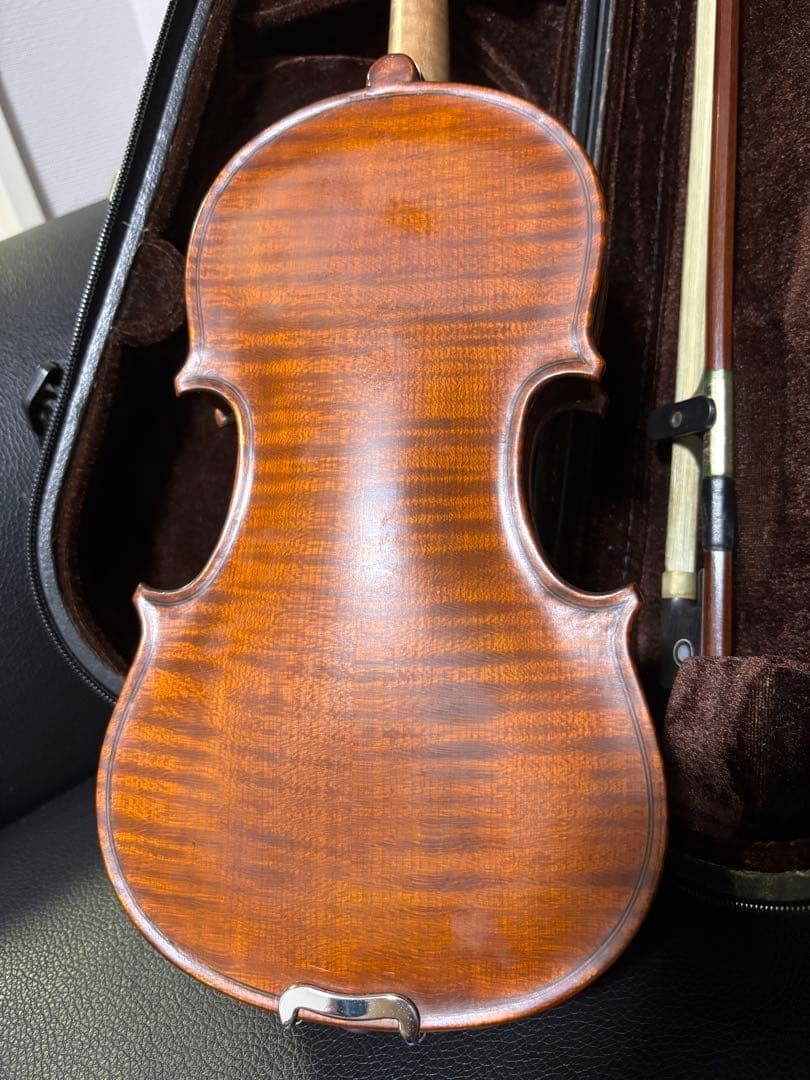 GLIGA gems 1/10 分数 バイオリン 本体 弓 ケース 肩当 セット