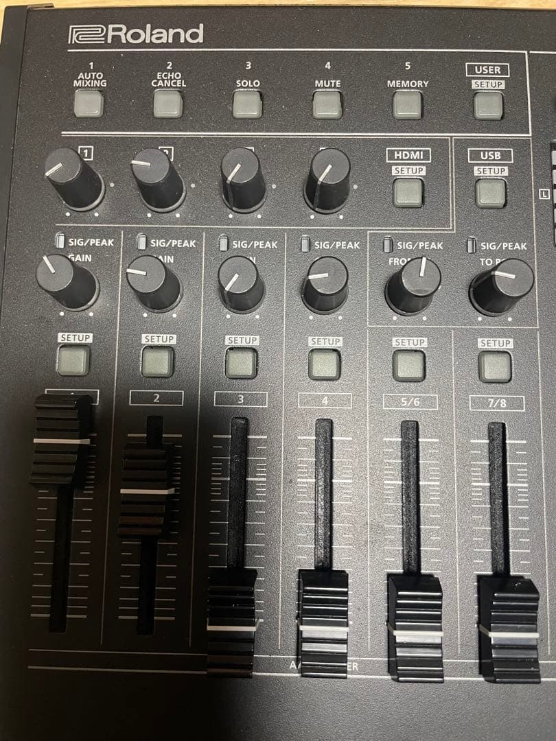 Roland VR-4HD HDMI4入力 USB配信 プラダン付