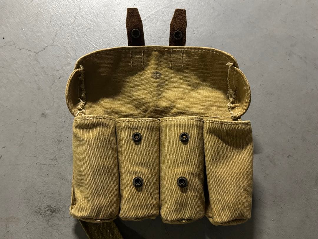 最終値下げ 絶版超貴重 日本軍陸軍 中田商店 八九式重擲弾筒 弾嚢 N-382