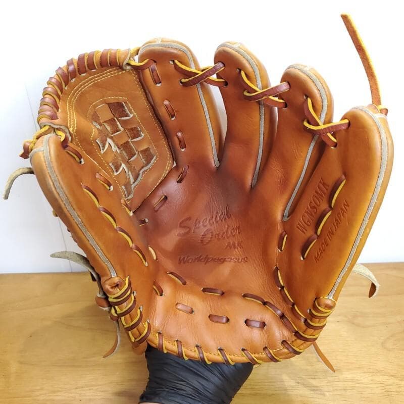 ワールドペガサス 桑田真澄モデル 日本製 良品 投手用 硬式グローブ