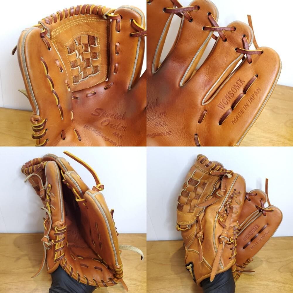 ワールドペガサス 桑田真澄モデル 日本製 良品 投手用 硬式グローブ