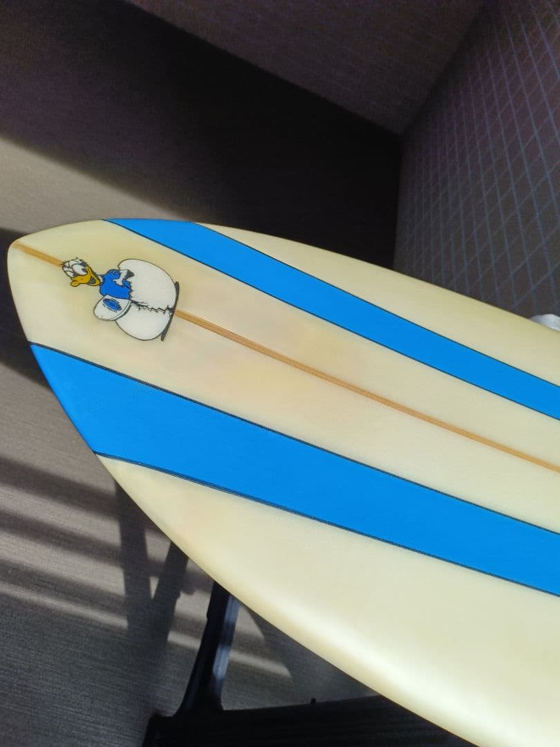 ドナルドタカヤマ　本人シェイプ　ヴィンテージ　フローエッグ 7.4''　湘南手渡