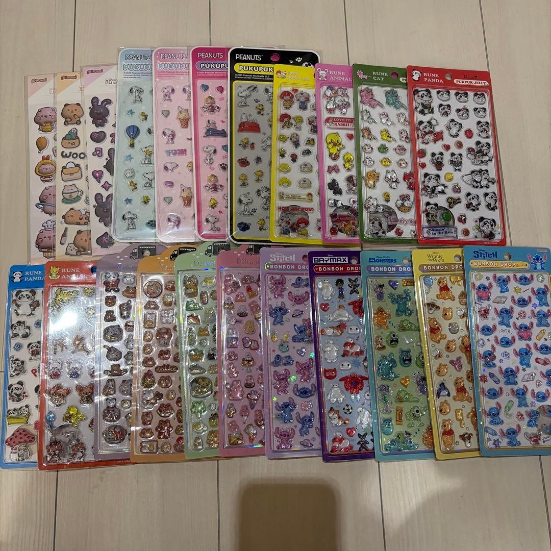 シールまとめ売り ボンボンドロップシール等 22枚 1枚あたり1130円