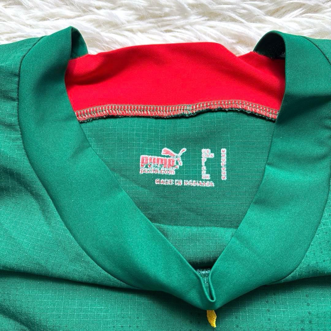 ◾︎PUMA カメルーン代表 ユニフォーム ライオン刺繍ロゴ
