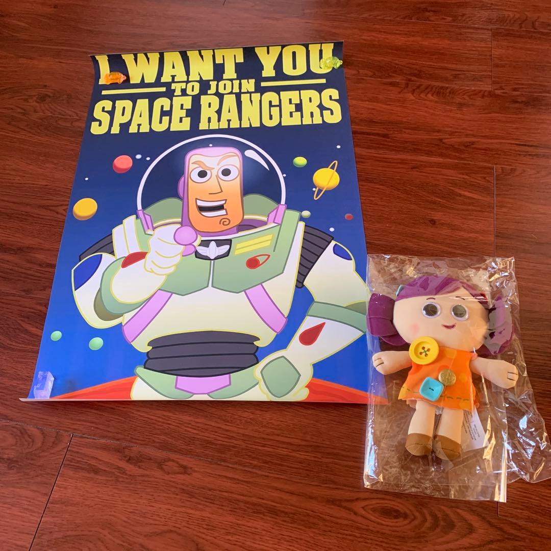 トイストーリー　おもちゃ　まとめ売り　ポスター　バズ　ぬいぐるみ　ドリー