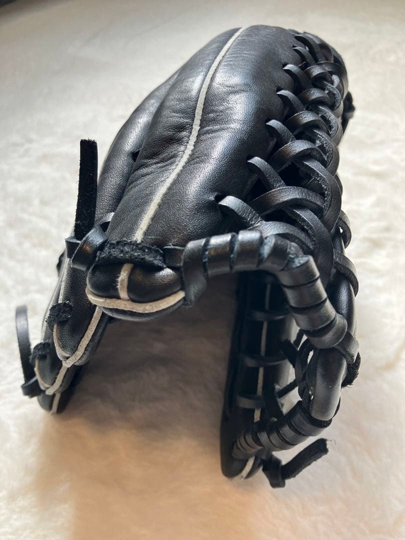 アシックス 軟式 グラブ 左投用 トライアップ 外野手用 BGR4AU ブラック