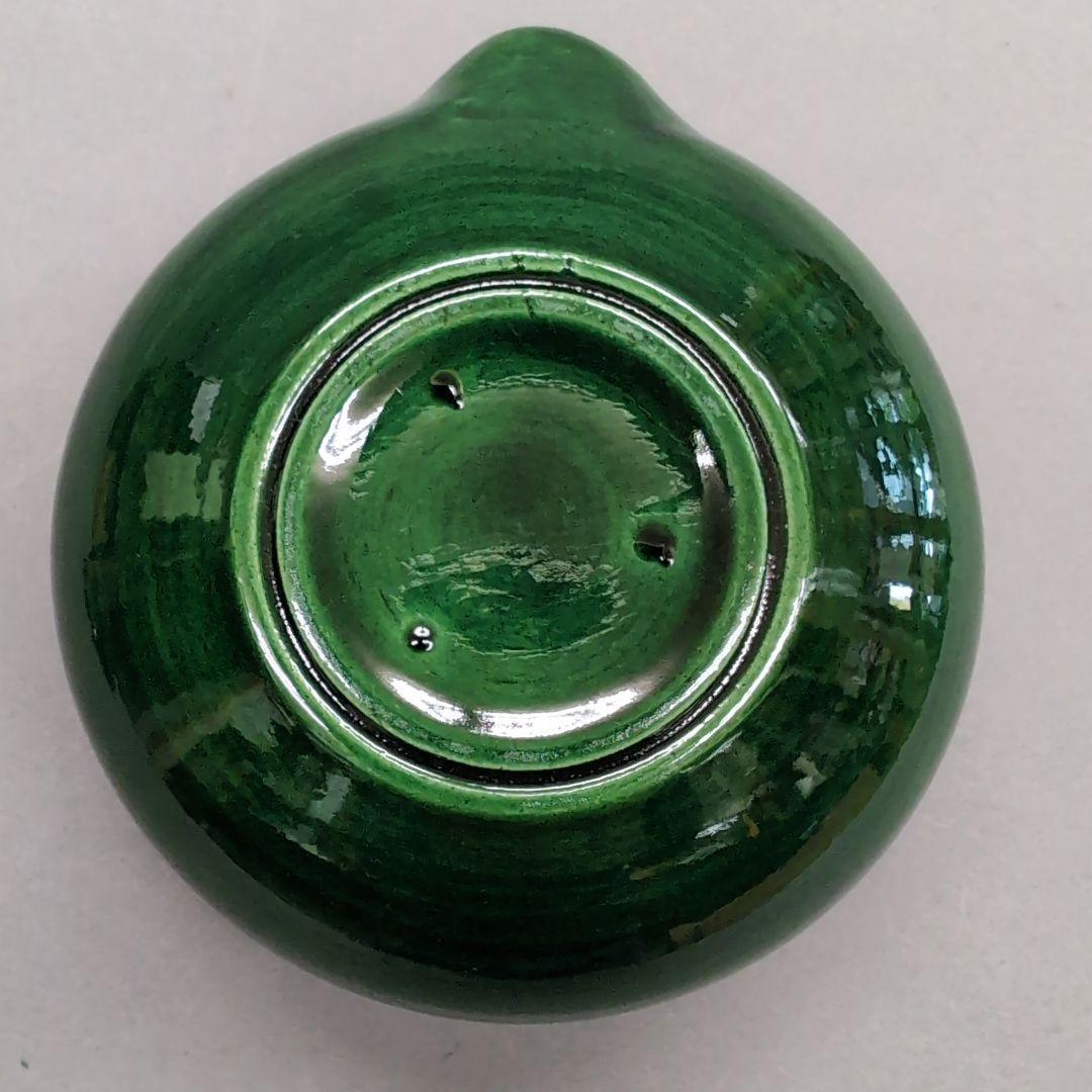 佐々木松楽　青楽　すずめ瓦　茶道具