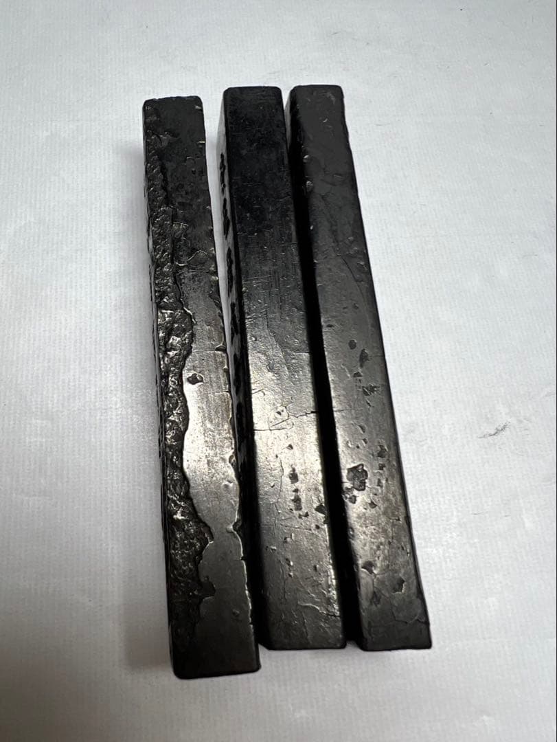 中華高級古墨金不換15gx3点 稀少骨董墨傷有為得！