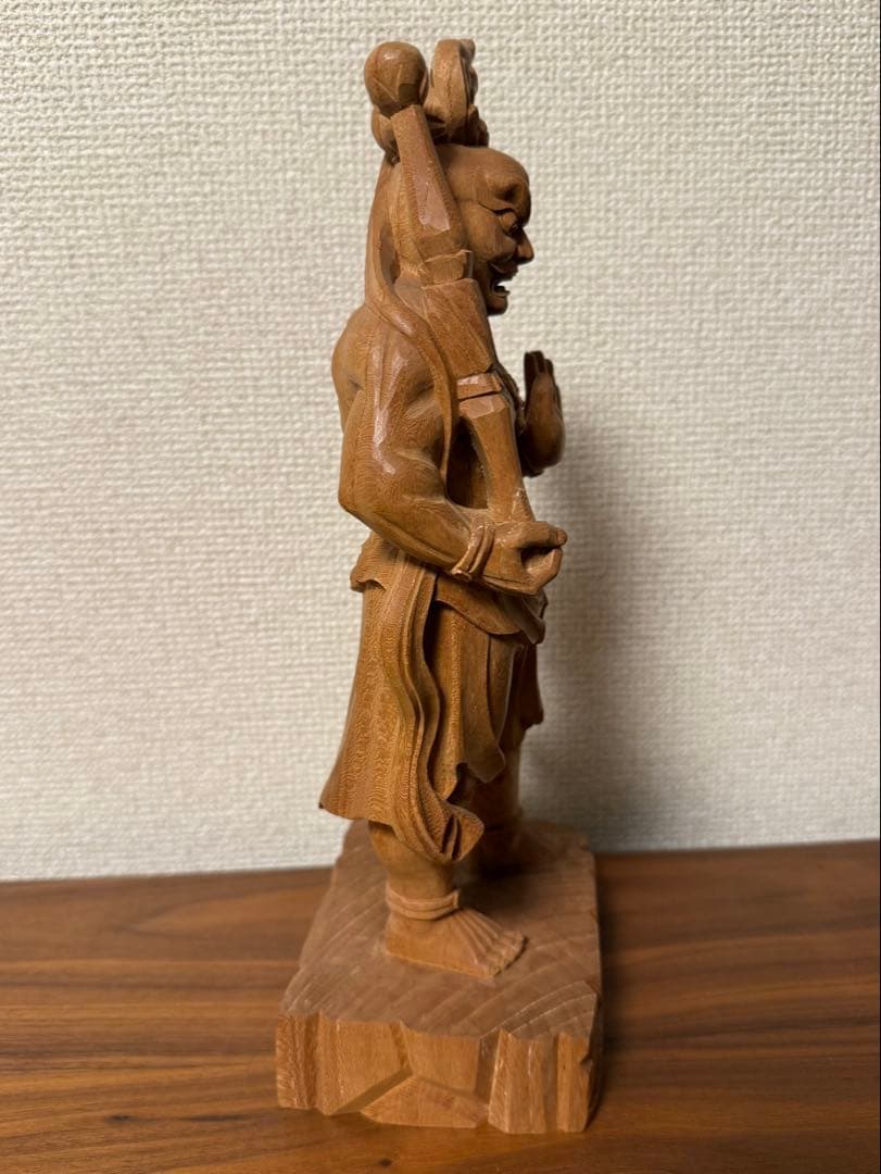 欅金剛力士立像（仁王像）2体セット