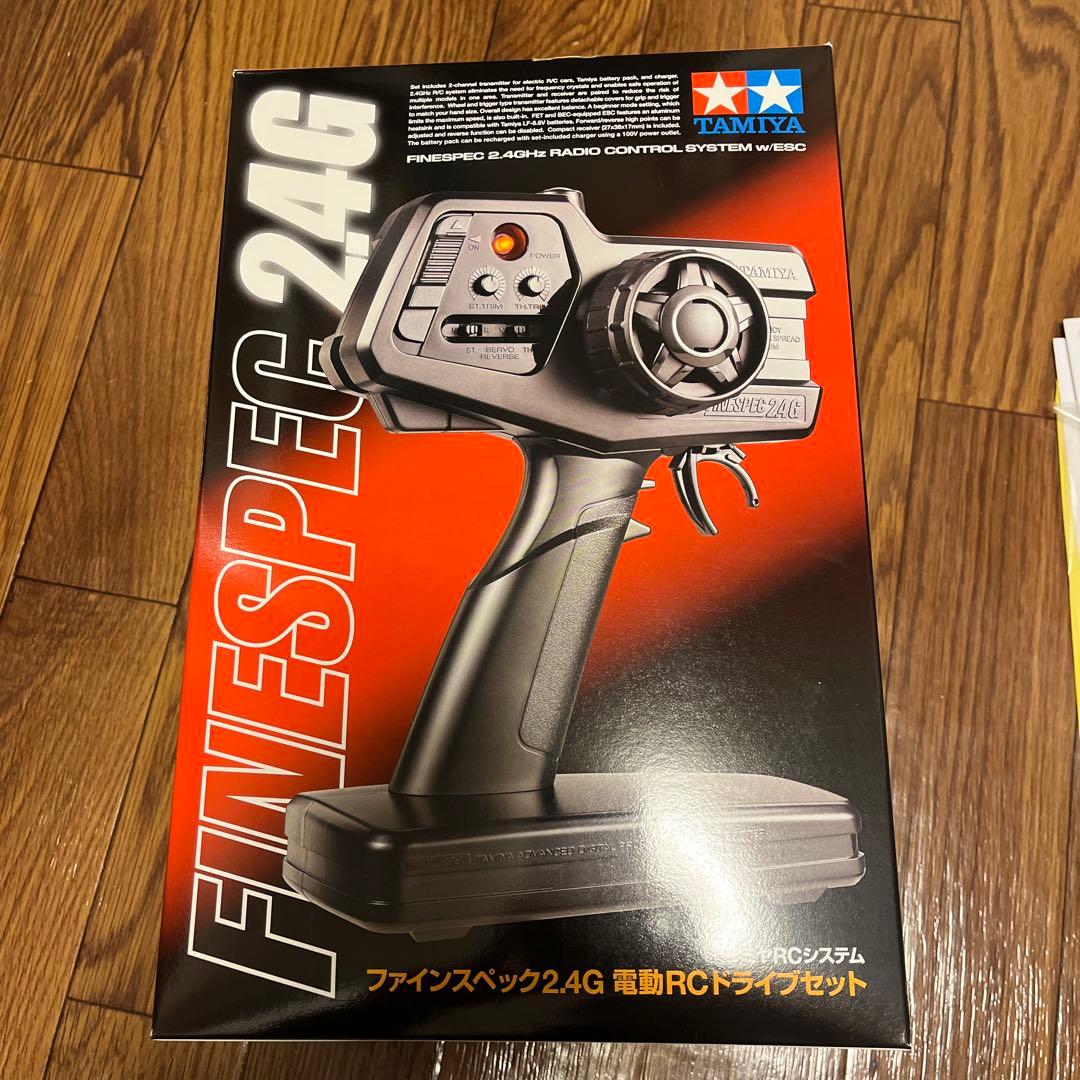 【中古】タミヤ　ファインスペック2.4G 電動RCドライブセット
