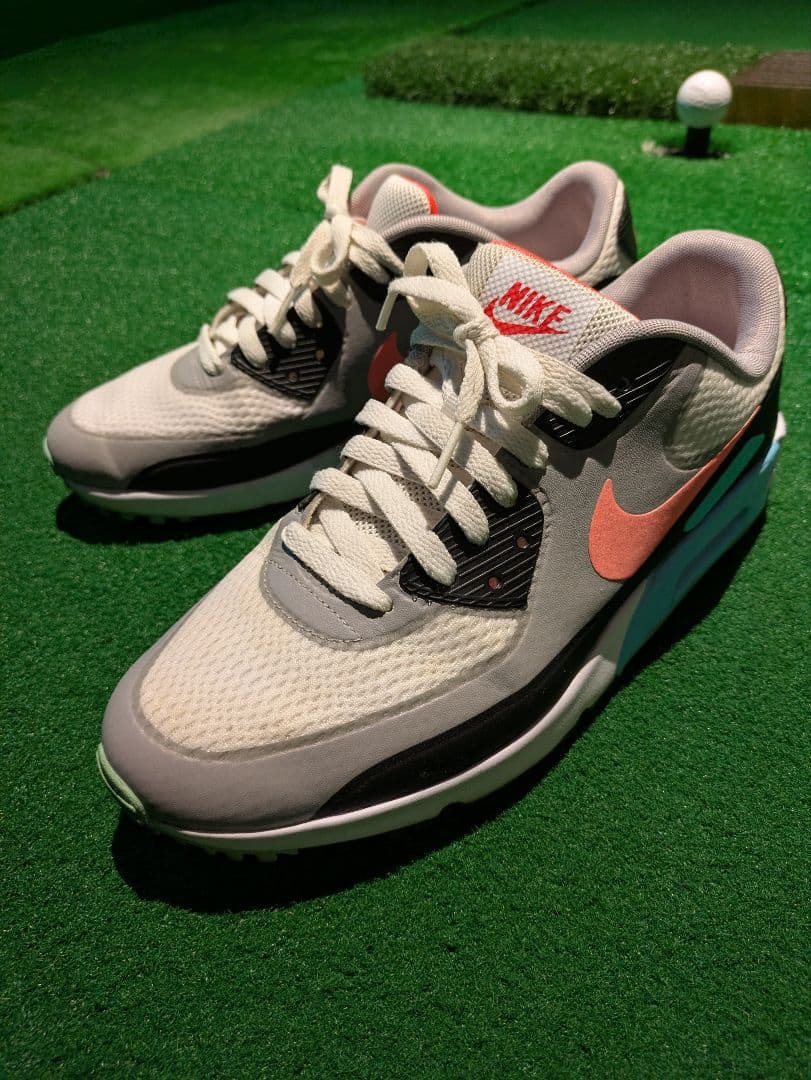 美品ナイキNIKE AIRMAX90G GOLF 27.5cm日本未発売