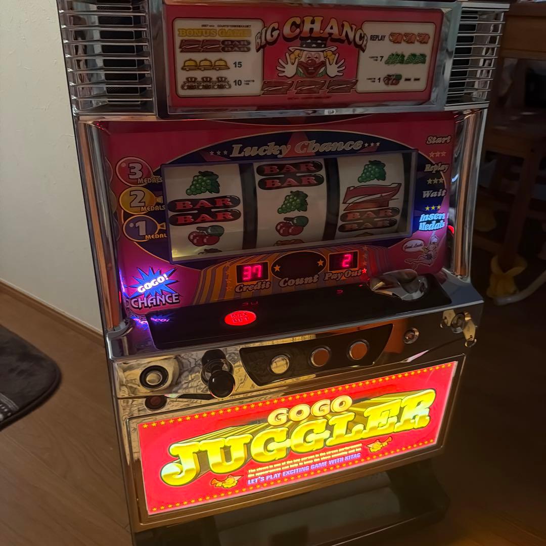 ゴーゴージャグラー　実機