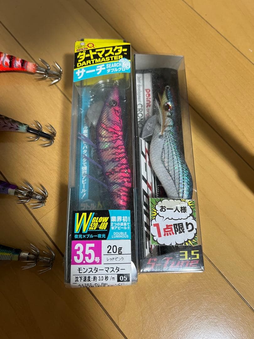 エギング　ヤマシタ　DUEL エギ王K プロスペック　パタパタ