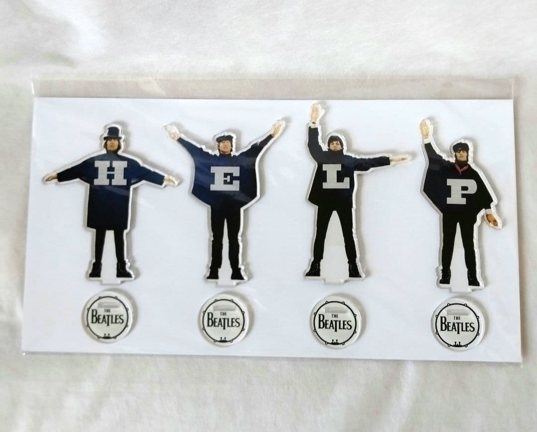 ビートルズ アクリルスタンド アビイロード ヘルプ　BEATLES　HELP