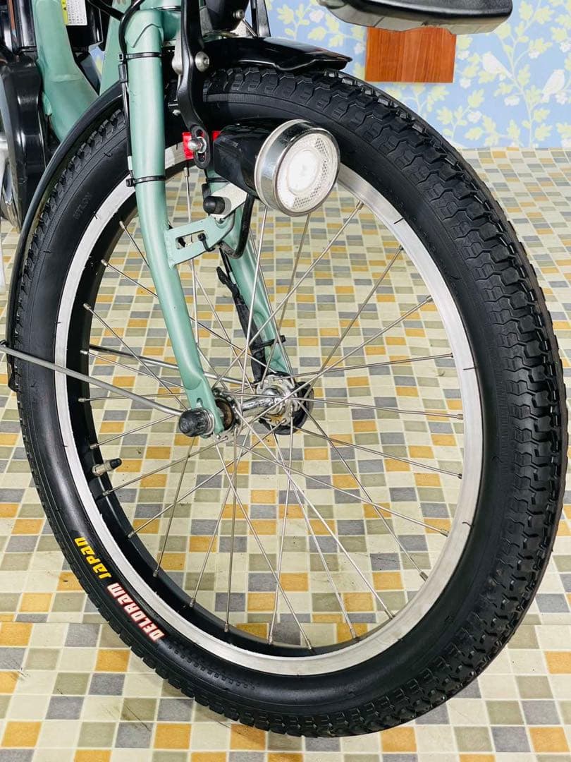 2340ブリヂストン3人乗り対応20インチ子供乗せ電動アシスト自転車