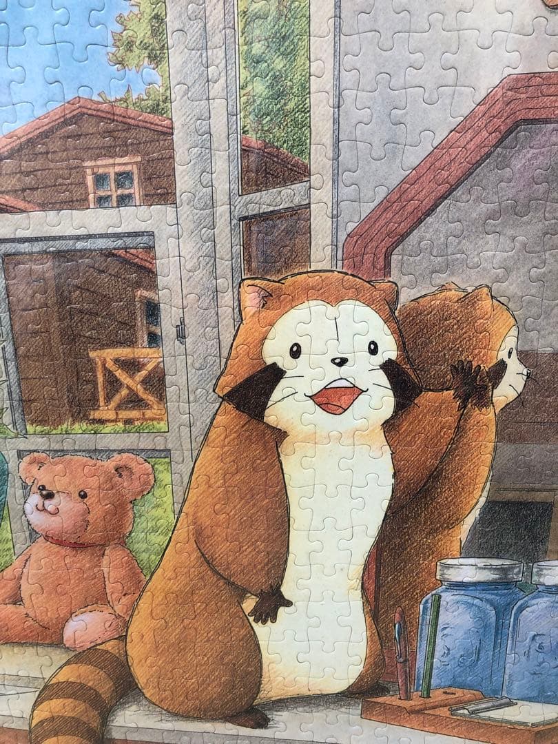 ２個セット！1000ピース　あらいぐま　ラスカル　パズル　ジグソーパズル　完成品
