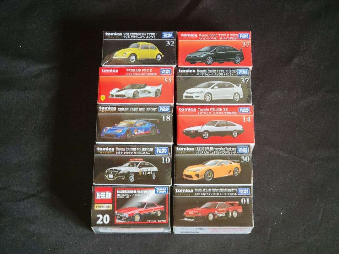 ☆新品未開封☆ トミカプレミアム １０台セット