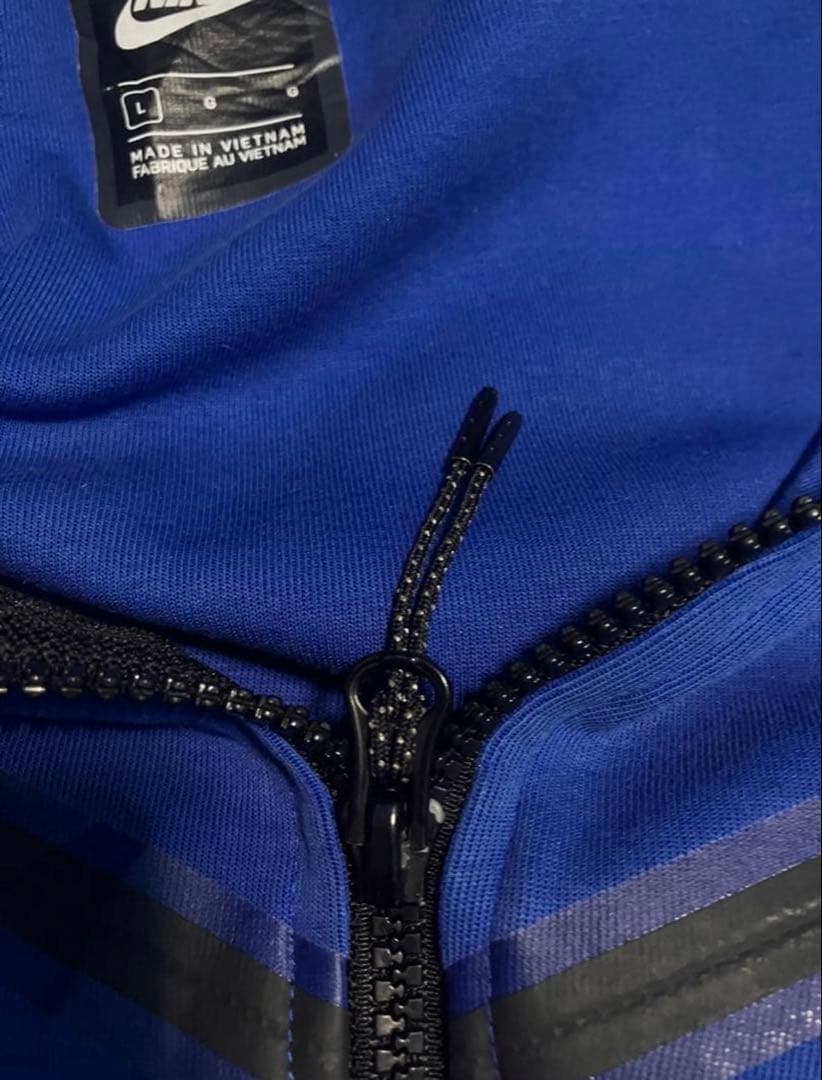 NIKE テックフリース 青