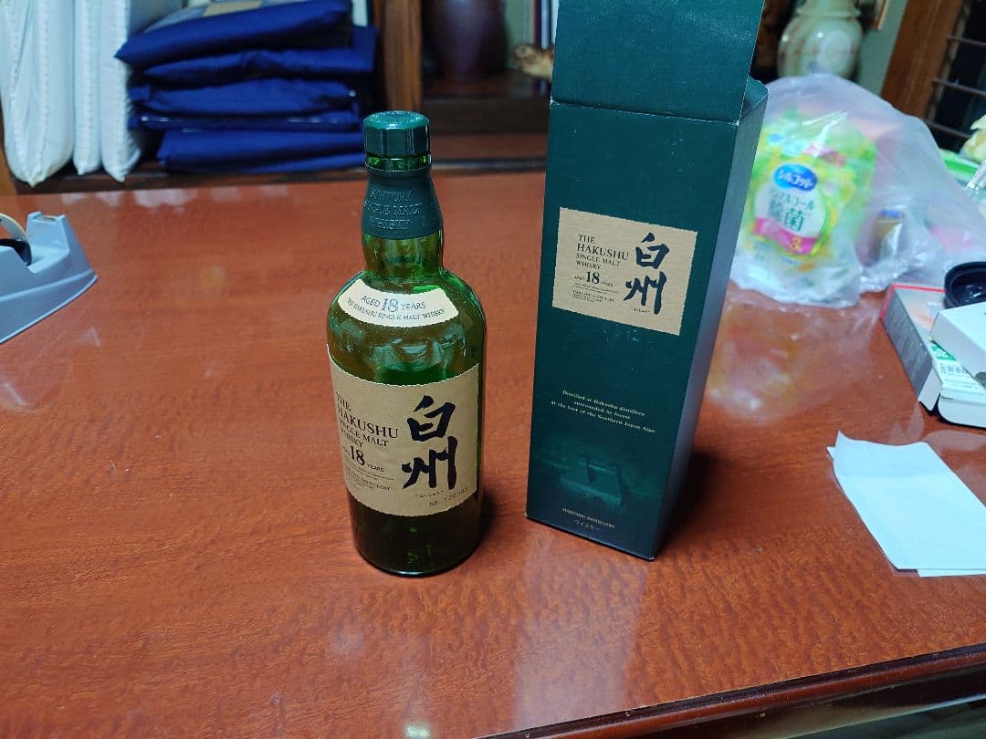 【空瓶】白州 18年 シングルモルトウイスキー