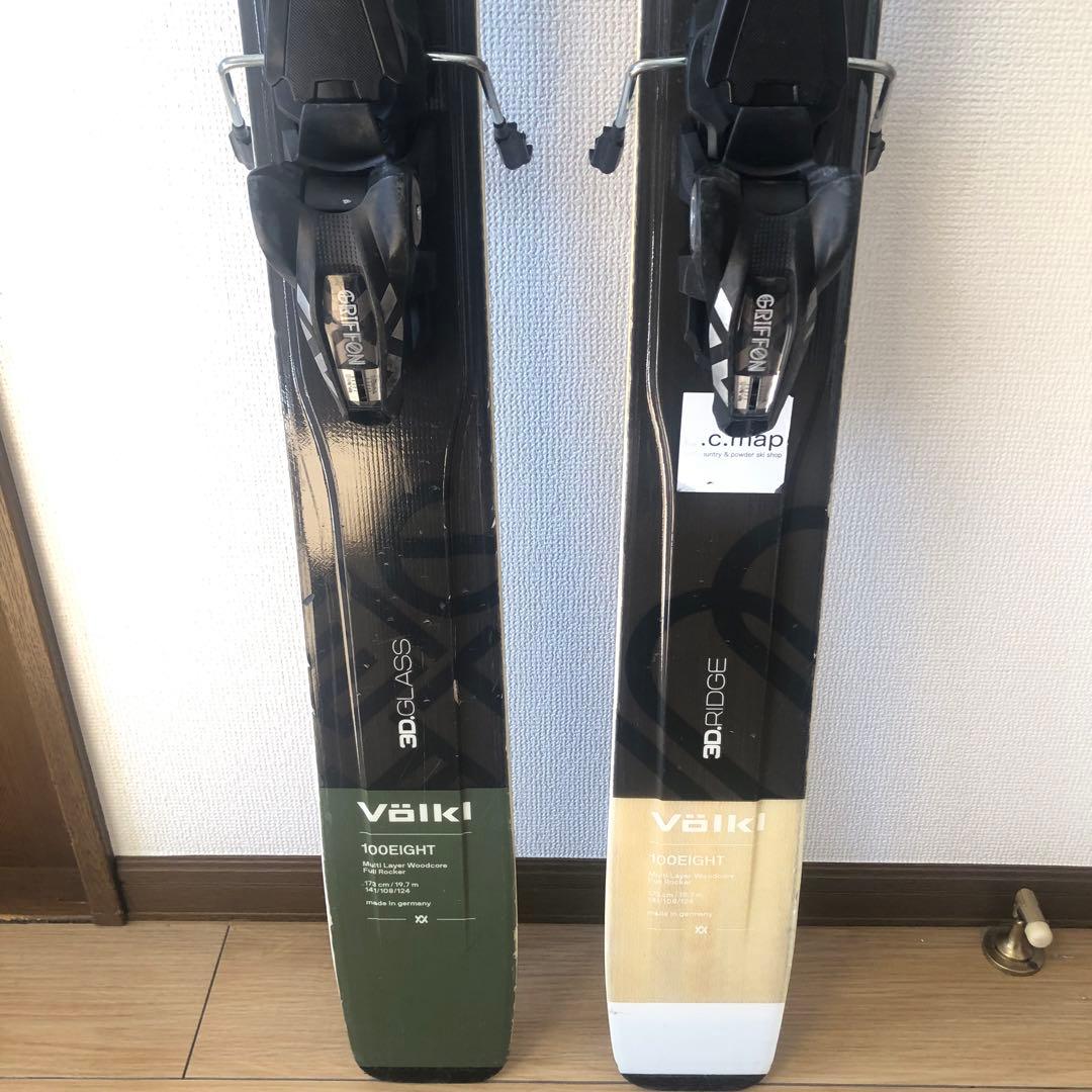 フォルクル VOLKL BCスキー 100EIGHT 108 173cm