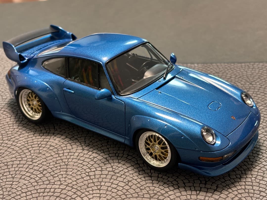 タミヤ ポルシェ911 GT2 1/24 プラモデル 完成品