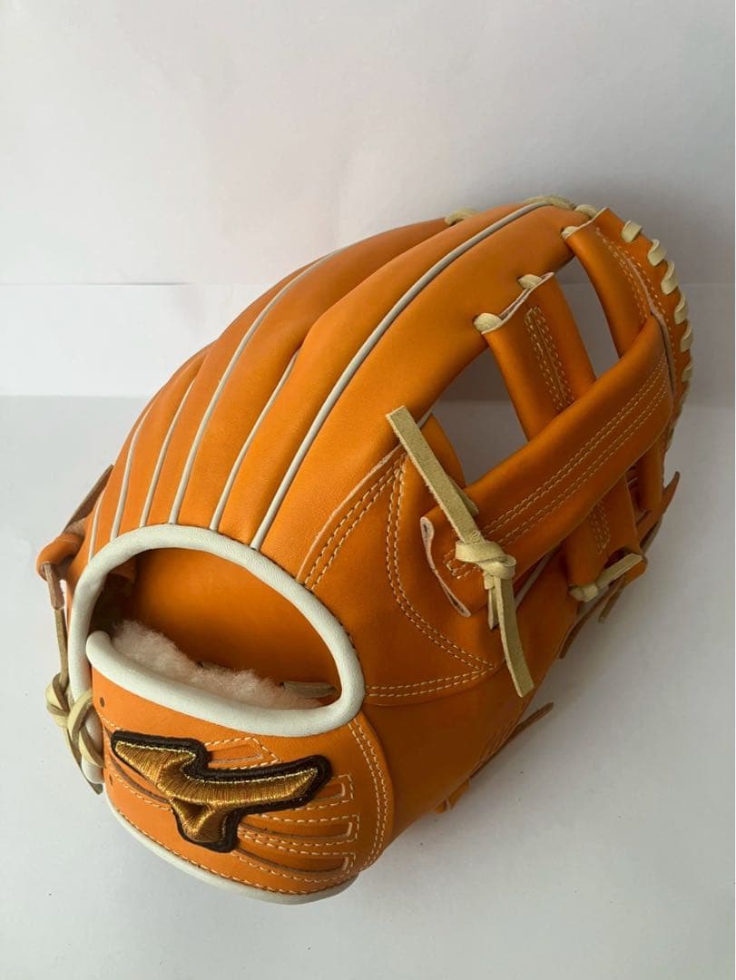 定価7万円超え　ミズノプロ　硬式　オーダー　内野　グローブ　日本製　耕作印